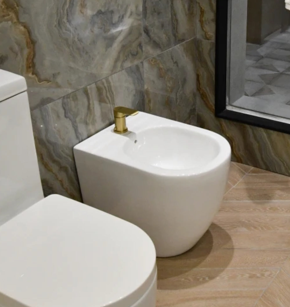 Bidet Con Transferencia Blanco Brillo