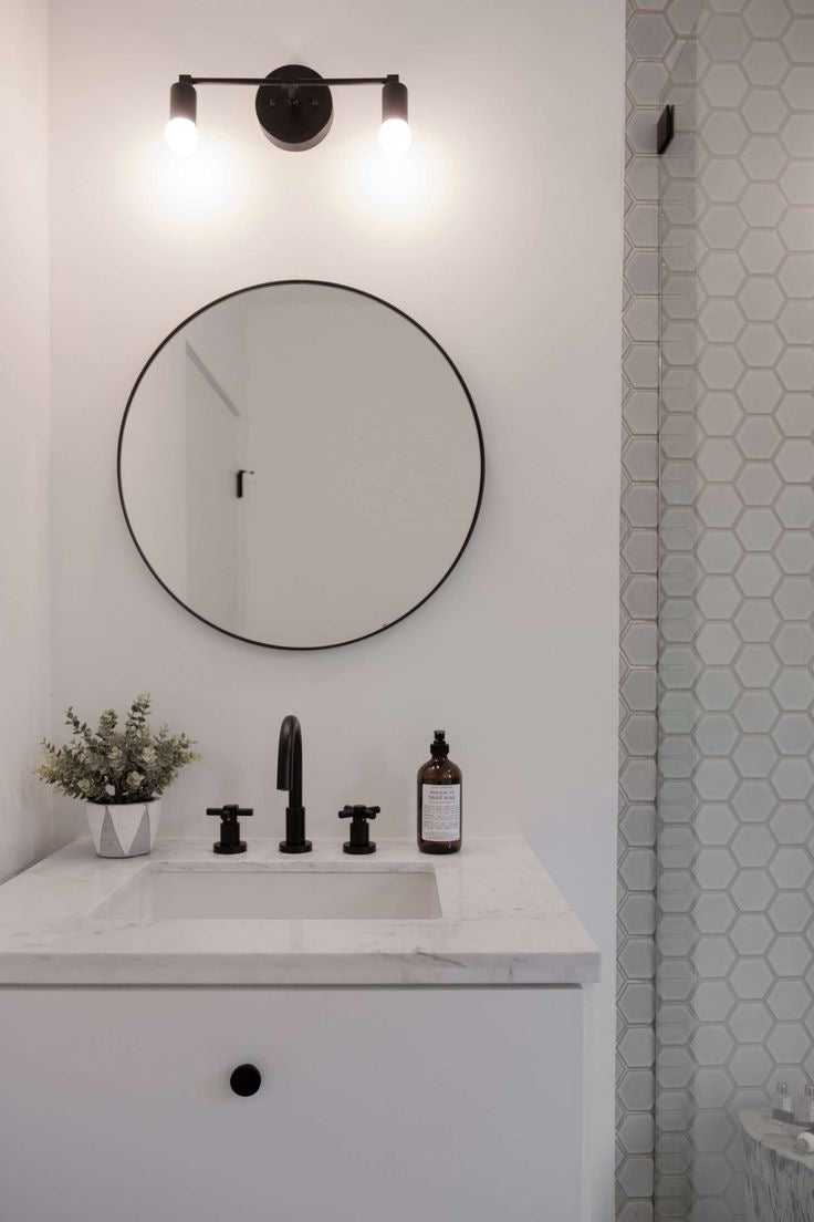 Espejo redondo de pared Lumax