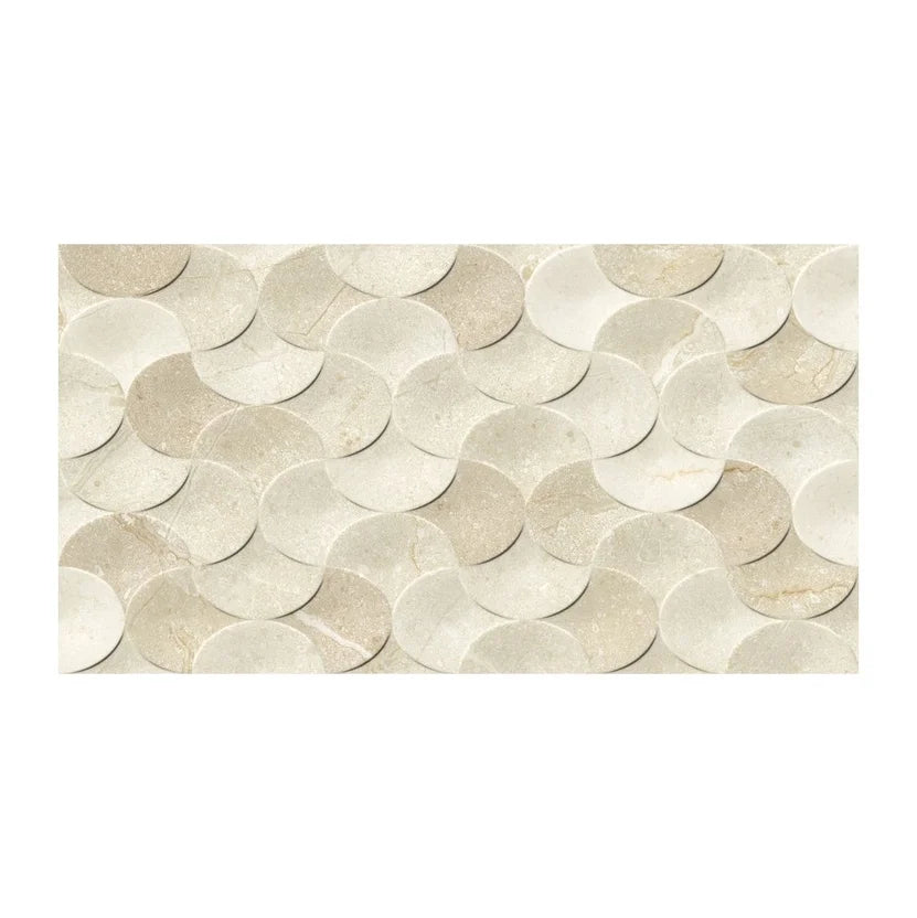 Revestimiento cerámico Lyrio beige pared 33x60 cm